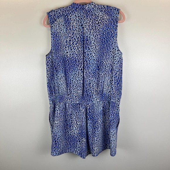 Rebecca Taylor Leopard Fever Romper, Size 8 - Picture 16 of 16